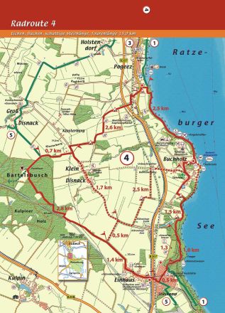 Radroute 4 - Eichen, Buchen, schattige Steilhänge