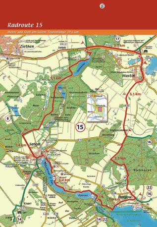 Radroute 15 - Moore und Seen um Salem