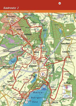 Radroute 2 - Rund um Groß Grönau