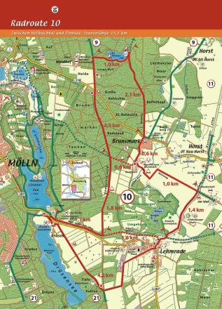 Radroute 10 - Zwischen Hellbachtal und Pinnsee